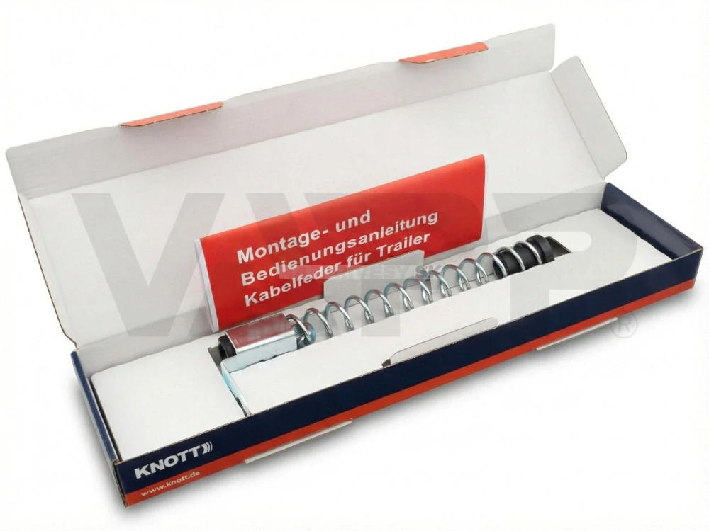 Držiak kabeláže KNOTT pružinový pozink, 260 mm