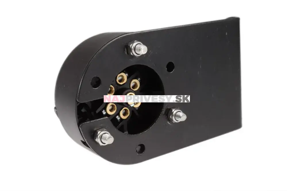 Držiak kovový pre zásuvky 7 pólov a 13 pólov