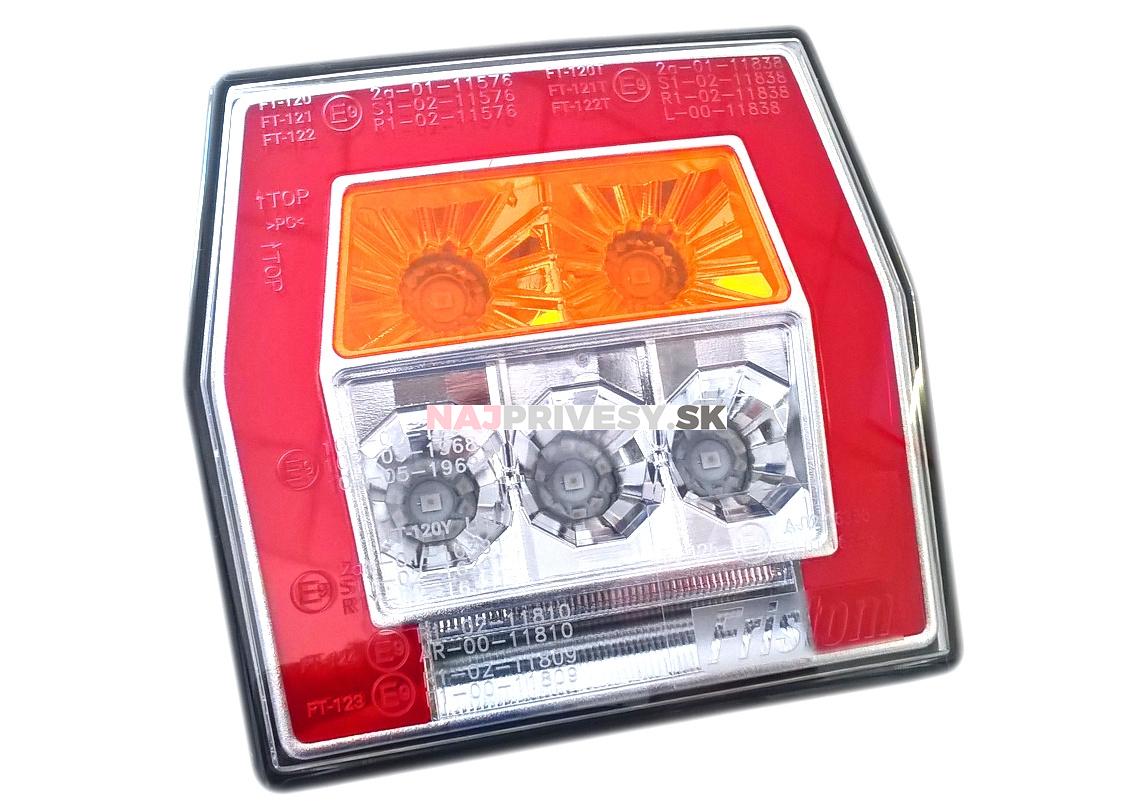 Svietidlo Fristom FT-121 T združené LED 12-36V, L / P-BL / BR / KO / RZ, baj5