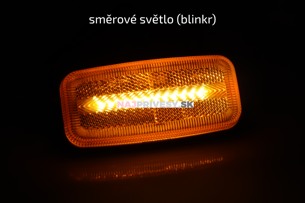 Svietidlo združené bočné Fristom FT-080 LED L / P-BL / OB na držiaku