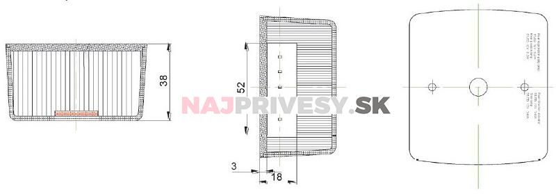 Sada magnetického osvetlenie s kabelážou 7m VISIONPRO (12-24V)