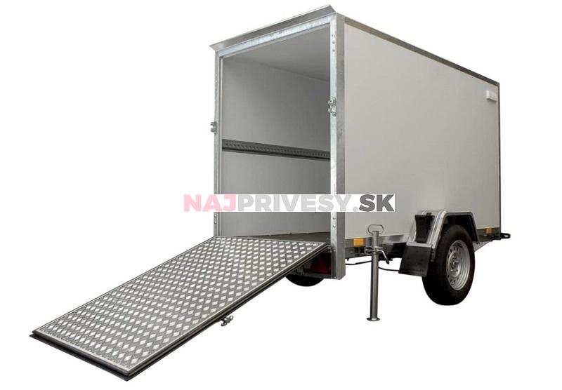 Skriňový príves Temared BOX 2512C - 1500 kg