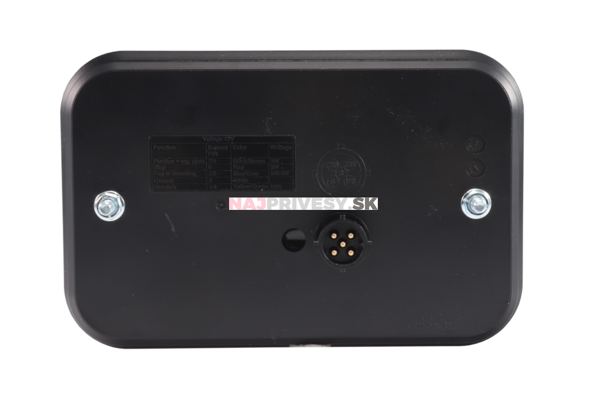 Svietidlo Fristom FT-270 združené LED 12V, L-BL/BR/KO/ML, baj5