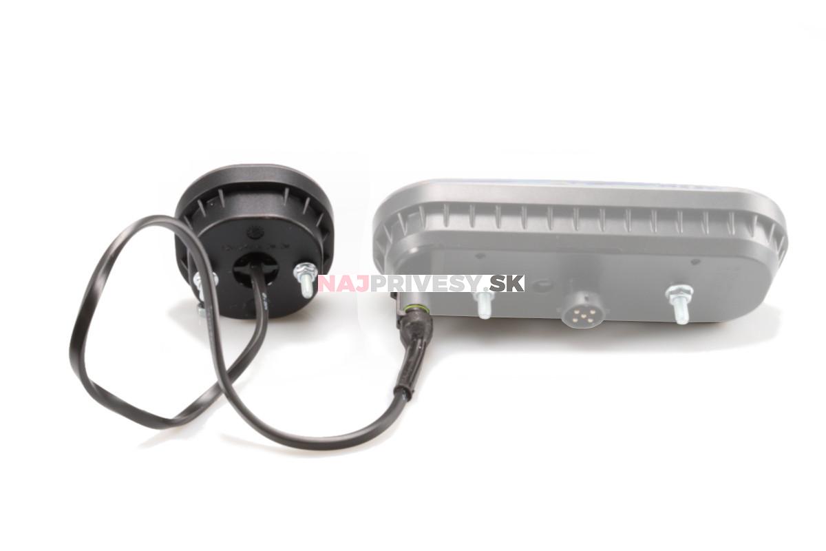 Svietidlo hmlové zadné LED Fristom FT-400, 12-36V, kábel 0,5m SS konektor