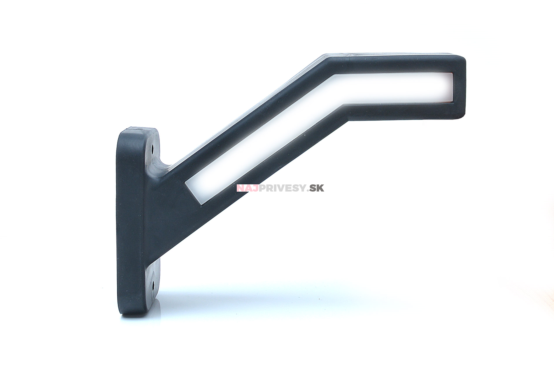 Svetlo doplnkové obrysové LED WAS W168.1, 12-24V, ľavé, neón ef., dynamický blinkr