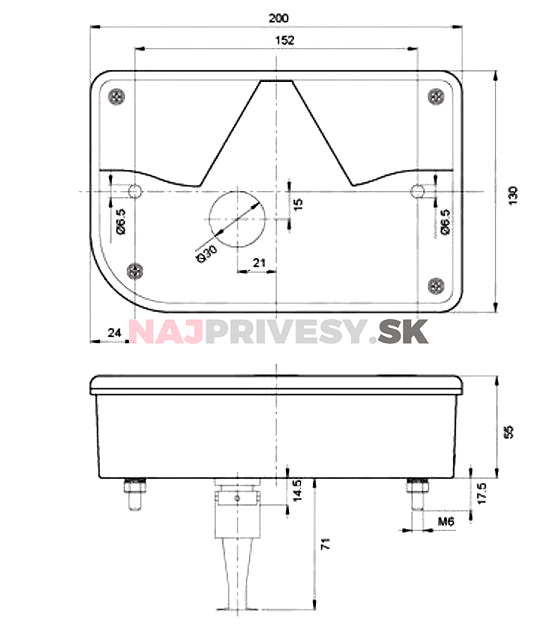 Svetlo Jokon 830 združené, L-BL/BR/KO/ML, baj5