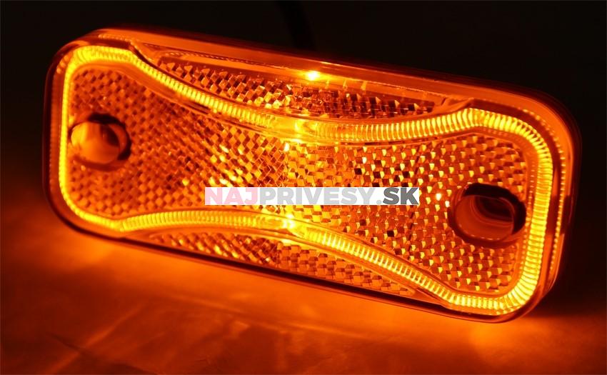 Svietidlo bočné obrysové LED Lucidity BONE 26279, 12-24V, s odrazkou, QS150