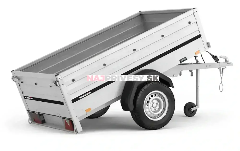 Prívesný vozík Brenderup 1205S UB XL TILT, 750 kg