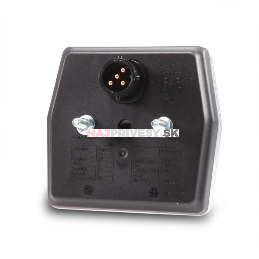 Svietidlo Fristom FT-222 združené LED 12V, L/P-BL/BR/KO, baj5