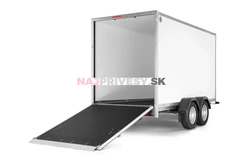 Skriňový príves Brenderup CD260UBR750 RAMPA