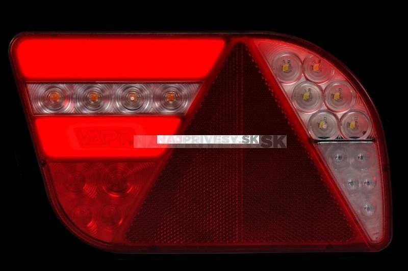 Svietidlo GloTrac združené LED 12-24V, L-BL/BR/KO/CO/ML, baj6