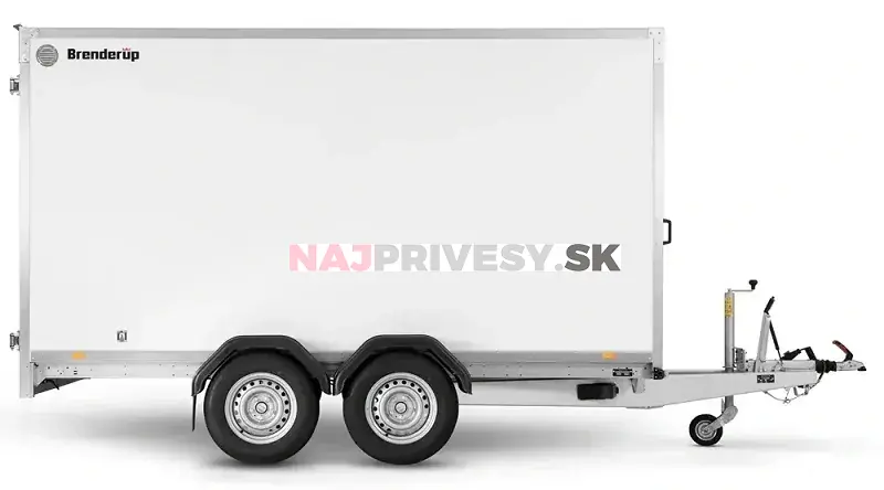 Skriňový príves Brenderup CD300TBR2500 300x155x185 cm 2500 kg RAMPA