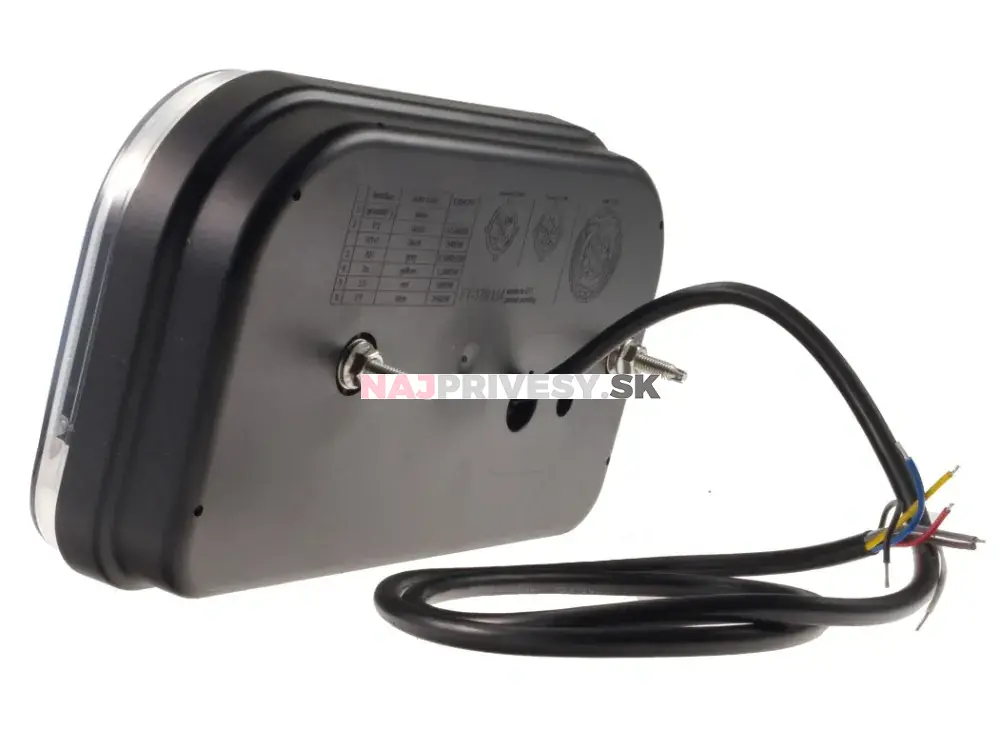 Svietidlo Fristom FT-170 združené LED 12-24V, L-BL/BR/KO/CO/ML/RZ - spodné