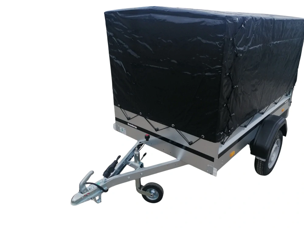 Brenderup 1203S UB+plachta s konštrukciou výšky 120cm od podlahy+oporné koliesko