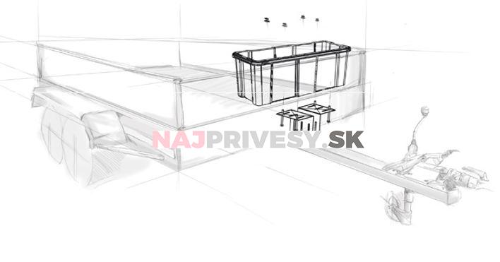 Držiak boxu BLACKIT na joklové ojo (sada pre 1 box)