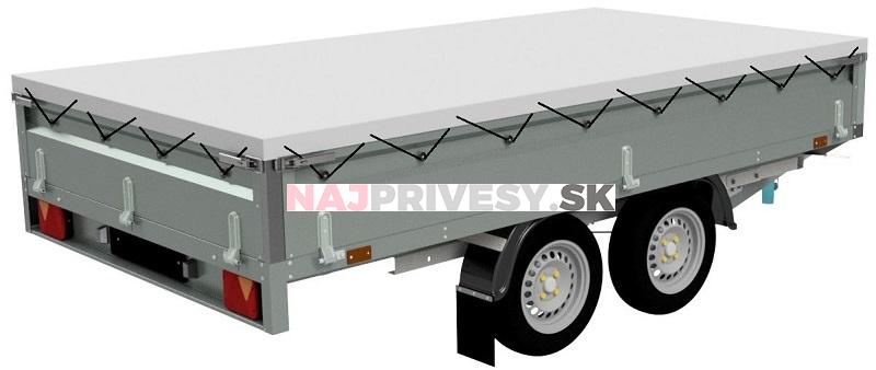 NEPTUN Nordica - 1350 kg (2x 750 kg) - 320x170x40 cm kola pod ložnou plochou