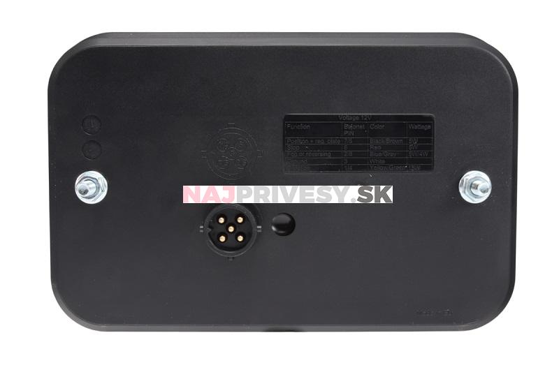 Svietidlo Fristom FT-270 združené LED 12V, P-BL/BR/KO/CO, integrovaný kontrolbox, baj5