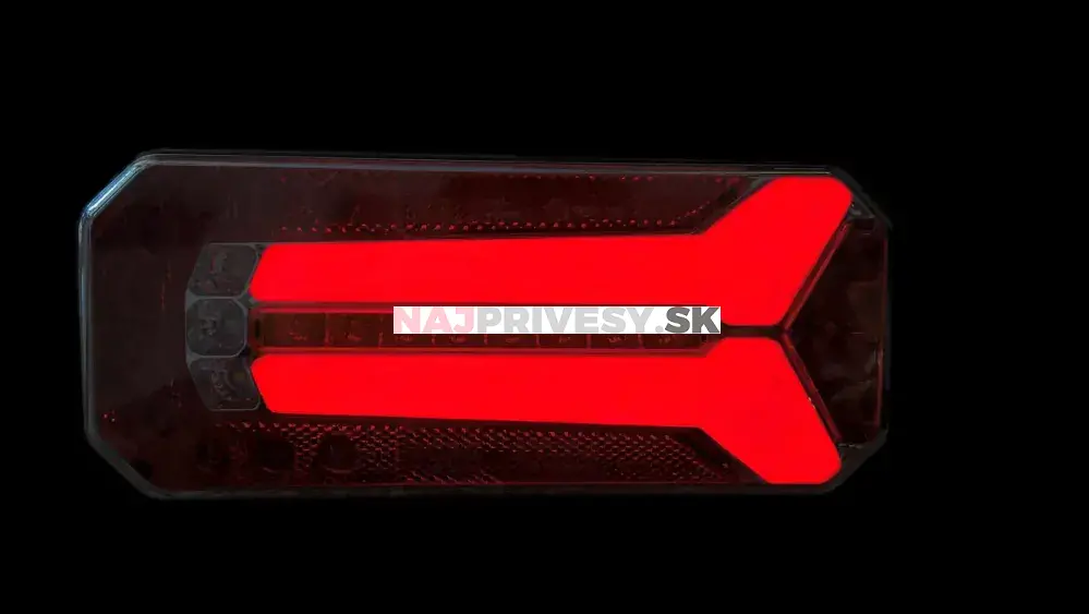 Svietidlo WAS W150 združené LED 12-24 V, L, BL/BR/KO/ML/RZ, baj5 dynamický blinkr