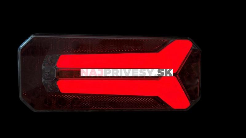 Svietidlo WAS W150 združené LED 12-24 V, P, BL/BR/KO/CO/RZ,baj5 dynamický blinkr