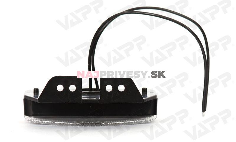 Svietidlo predné obrysové LED WAS w46/225Z, 12-24V na držiaku, s odrazkou