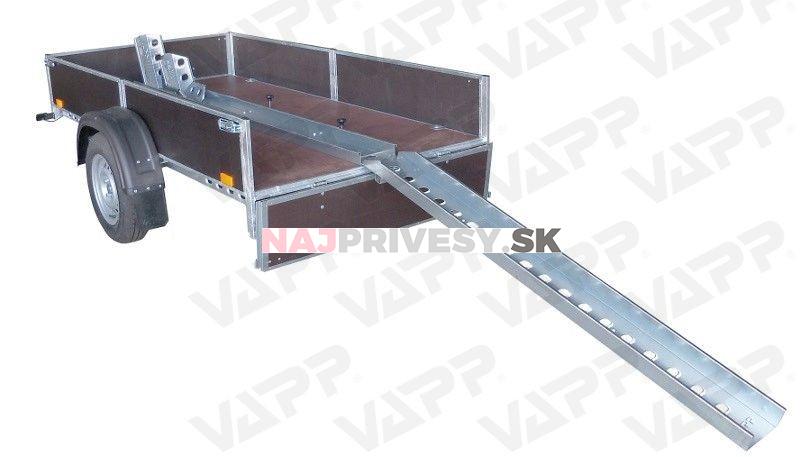 Držiak motocykla s automatickým zaistením VAPP 2495/190mm pozink