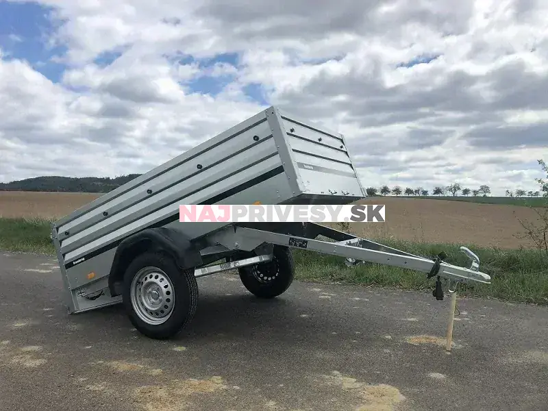 Prívesný vozík Brenderup 1205S UB XL TILT, 750 kg
