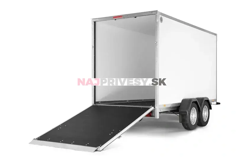 Skriňový príves Brenderup CD300TBR2500 300x155x185 cm 2500 kg RAMPA