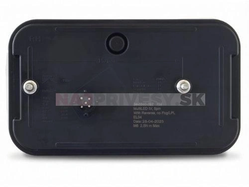 Svietidlo Aspöck Multiled IV združená, P-BL/BR/KO/ML/RZ, baj5
