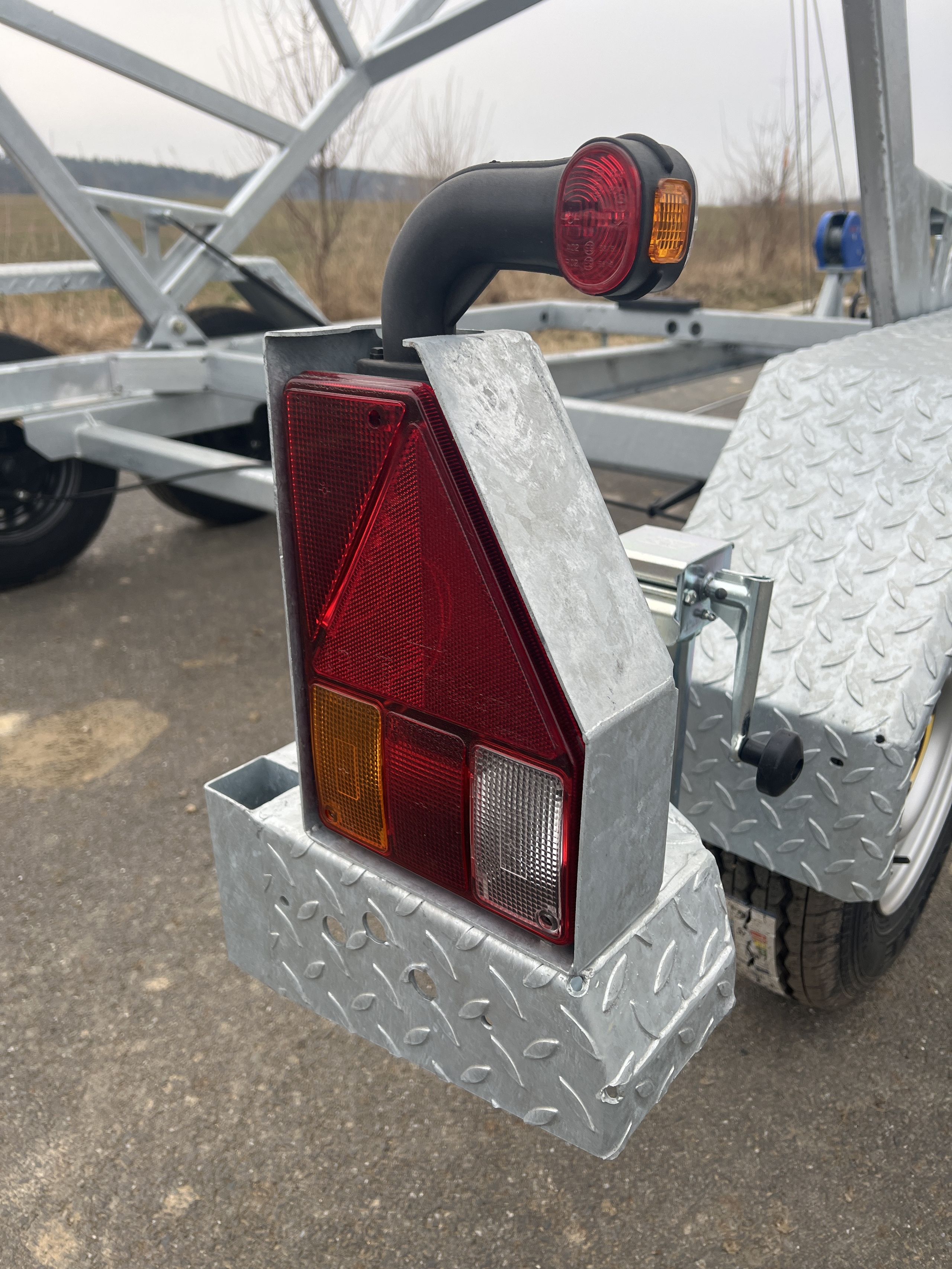 Prívesný vozík špeciálny na prevoz káblov WARK, 3500 kg