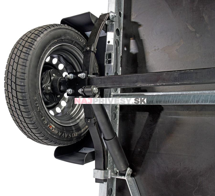 Neptun MULTI N7-350 CT - sklopný - listové perá, 750 kg