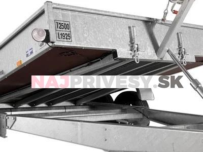 Brenderup UT4000STB2500 hydraulicky sklopný 2500 kg