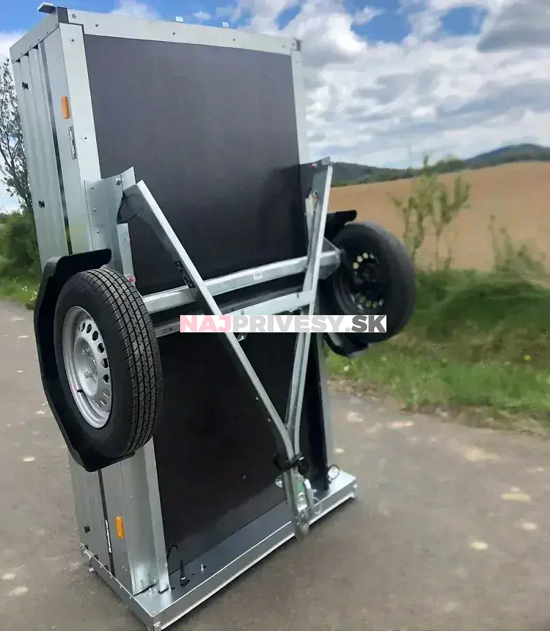 Prívesný vozík Brenderup 1205S UB XL TILT, 750 kg