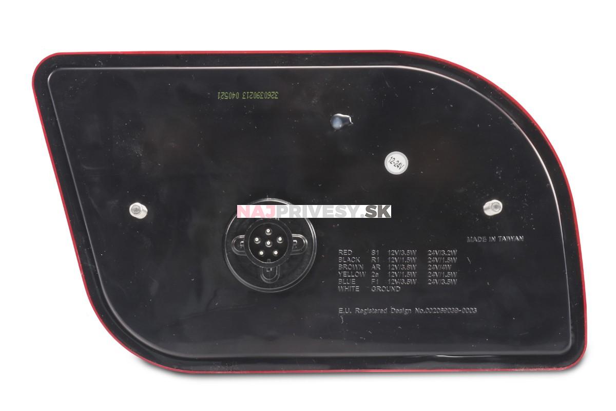 Svietidlo VAPP GloTrac združené LED 12-24V, P-BL/BR/KO/CO/ML, baj6