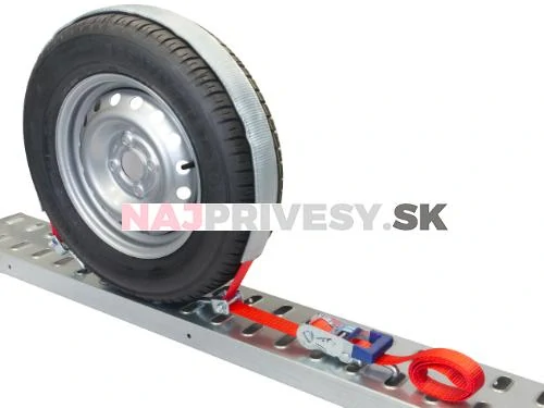 Upínacia súprava pre prevoz vozidiel "cez koleso" 35mm, 2,8 m, 3t, 2x ot.hák, ochrana, VDI 2700