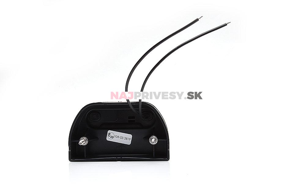 Osvetlenie ŠPZ (registračnej značky) LED WAS W88/730 (12-24V), zaoblené