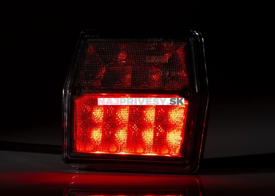 Svietidlo Fristom FT-222 združené LED 12V, L/P-BL/BR/KO, baj5