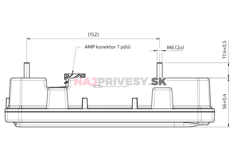 Svítilna Jokon 920 združená LED 12V, P-BL/BR/KO/CO/ML, baj7