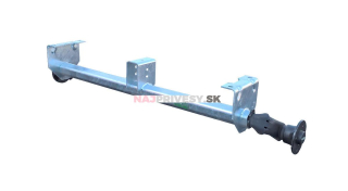 Náprava AL-KO UBR 700-5 (750 kg) a=1000 mm, 100x4, zvýšené patky,střed. držák