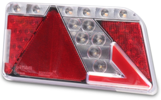 Svietidlo Agados sdružené 26094, 12-24V, P-BL/BR/KO/ML/CO, baj6 dynamický blinker