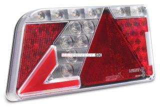 Svietidlo Agados združené 26094, 12V, L-BL/BR/KO/ML/CO, baj6, dyn. smerovka, int. kontrol box