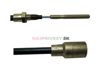 Lanovod brzdový KNOTT 1630/1840 mm, závit M8