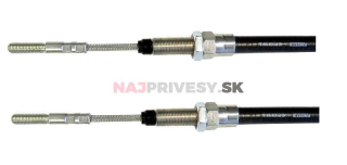 Lanovod brzdový pre KHV KNOTT 1700/2270 závit M10-M10
