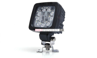 Svietidlo pracovné WAS W143 LED 3000 km, 12-70V, konektor Superseal