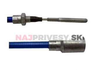 Lanovod brzdový KNOTT nerez 1230/1440 mm, závit M8