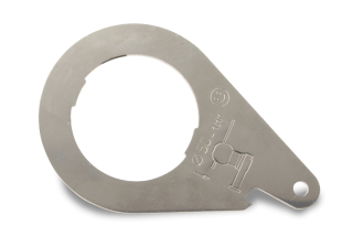 Mierka opotrebenia ťažnej gule 50 mm