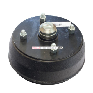 Bubon brzdový KNOTT Avonride pre čeľuste 203,2x40, vr. kužeľ. ložísk