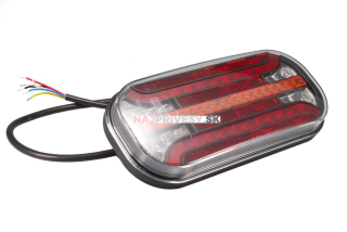 Svietidlo Fristom FT-230 združené LED 12-36V, L/P-BL/BR/KO/CO, dynamický blinker