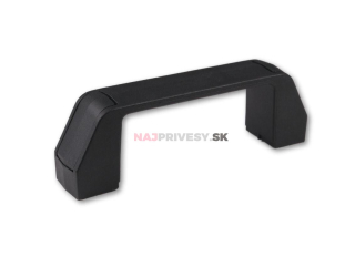 Madlo plastové 137 mm čierne