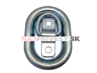 Kotevná miska TT1500 - 145x100 mm (zápustná, 800daN)