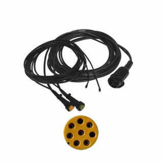 Kabel kompletný 13-polový, 8-pin, dĺžka 10 m Aspöck DC, s prednými vývodmi 7,5 m